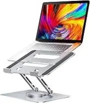 PLIXIO-Adjustable-Laptop-Stand-with-360-Rotating-Base-Tabletop-Laptop-Stand-Er